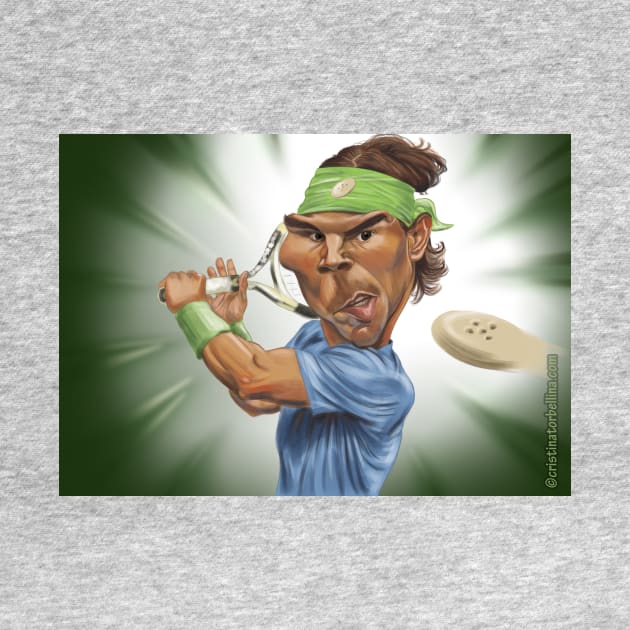 Rafa Nadal by cristinatorbellina